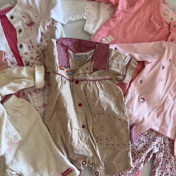 Vintage Lot of Jammies and Summer Comfy Clothes 0-3M - Picture 15 of 17
